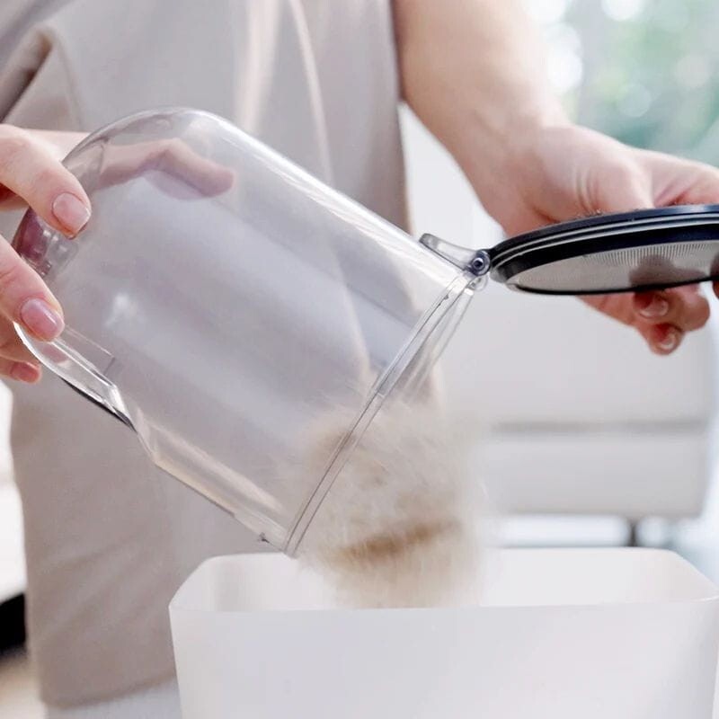 Pet Grooming Kit with Vacuum Cleaner 5 in 1 Grooming Vacuum Kit Black