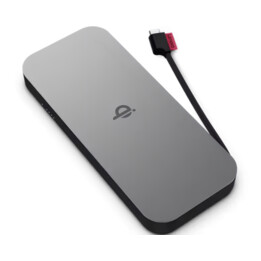banca di alimentazione mobile usb-c 10000 mah + qi
