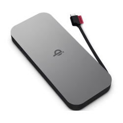 Usb-c mobile power bank 10000mah+qi