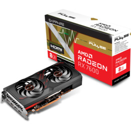 SAPPHIRE Pulse RADEON RX 7600 8GB Gaming (UEFI) GDDR6