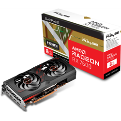 SAPPHIRE Pulse RADEON RX 7600 8GB Gaming GDDR6 (UEFI)