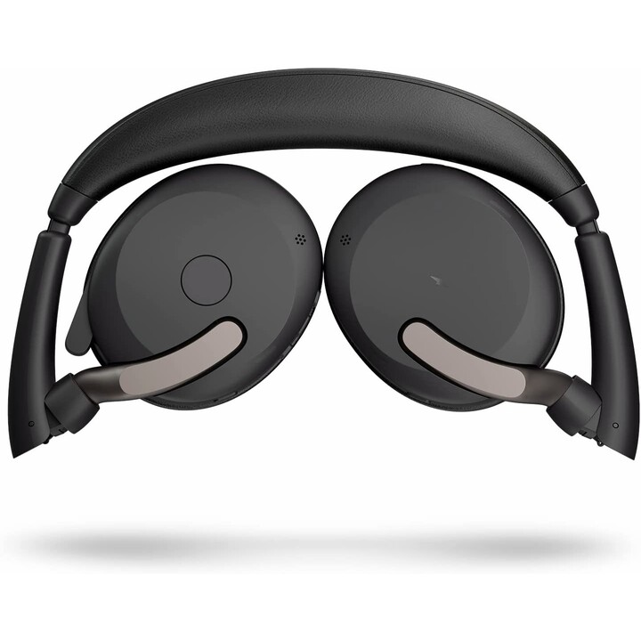 Jabra Evolve2 65 Flex UC Stereo Headset On-Ear (Bluetooth, sem fio, USB-C, estação de carregamento)
