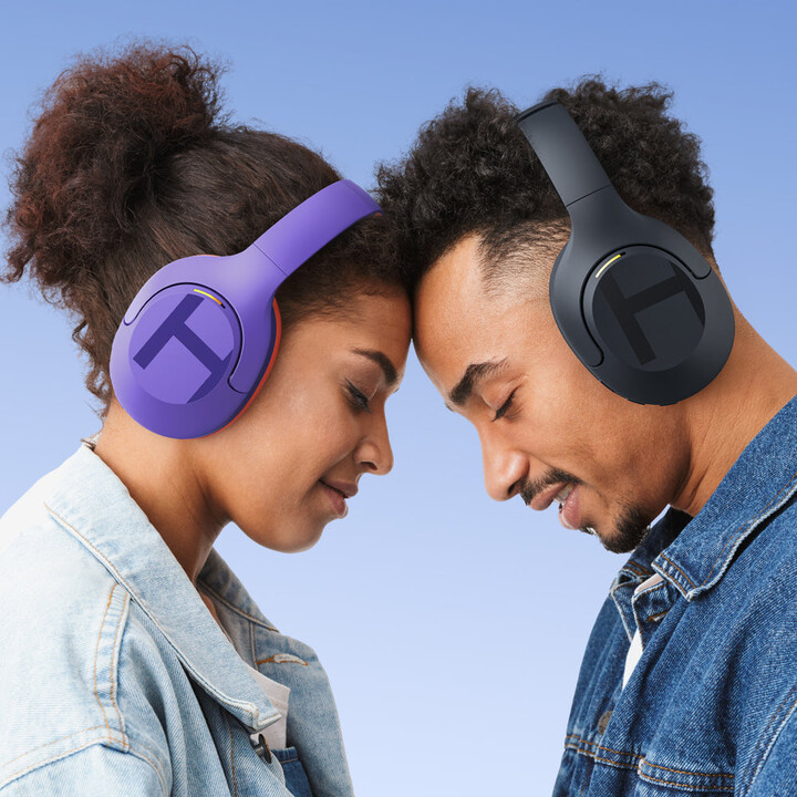 Haylou S35 ANC Violet/Orange - Bluetooth Headphones