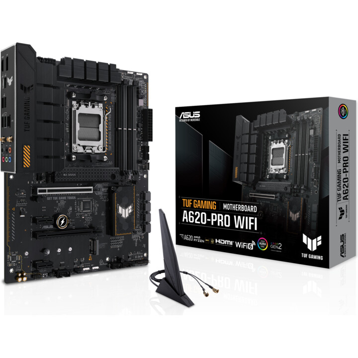 Asus Tuf A620-PRO Gaming WiFi AM5 Black