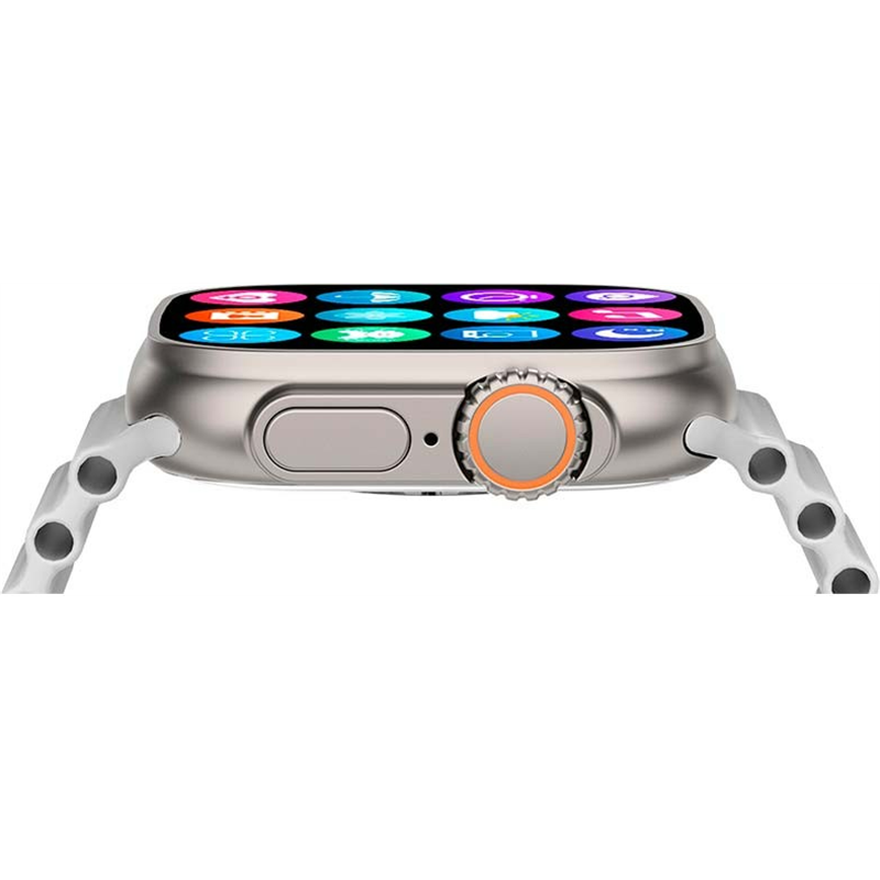 DT NO.1 DT8 Ultra Max Prateado - Smartwatch