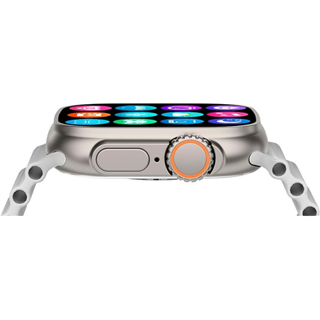 DT NO.1 DT8 Ultra Max Prateado - Smartwatch