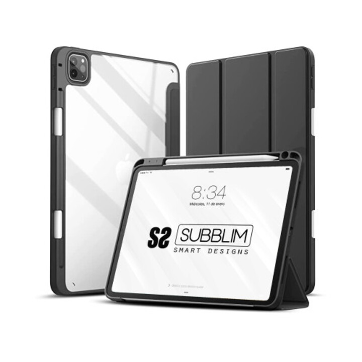 Subblim Tablet-Hülle Clear Shock Case Ipad Pro 12,9" 2022/2021/2020