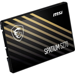 Msi Spatium S270 SSD Sata 2.5 960GB Black