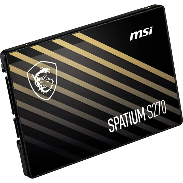 Msi Spatium S270 SSD Sata 2.5 960GB Black