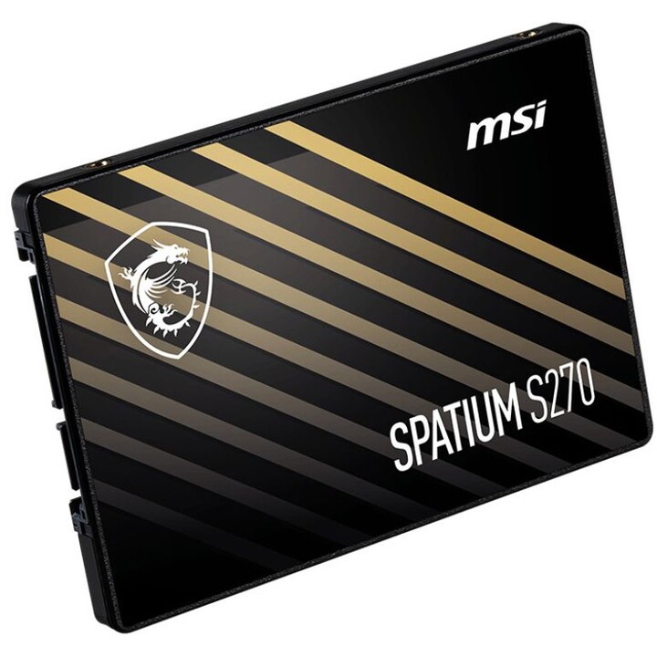 Msi Spatium S270 SSD Sata 2.5 960GB Black