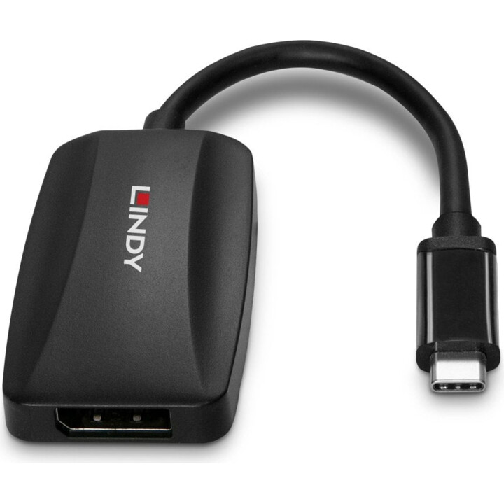 LINDY 43337 adattatore USB-C a DisplayPort 8K nero