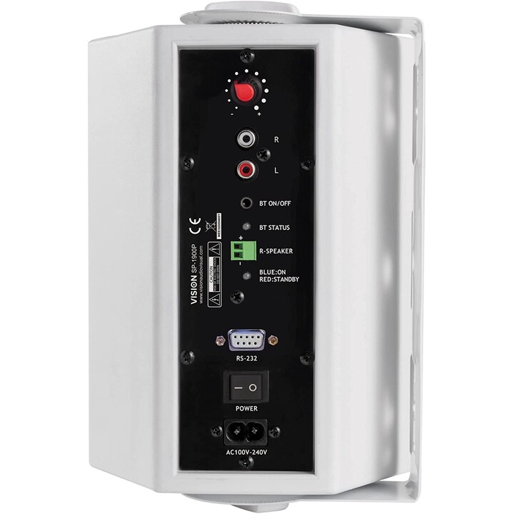 Vision Bluetooth-Lautsprecher SP-1900P HI FI 60W Weiss