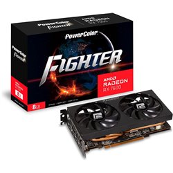 PowerColor Fighter AMD Radeon RX 7600 8 Go GDDR6