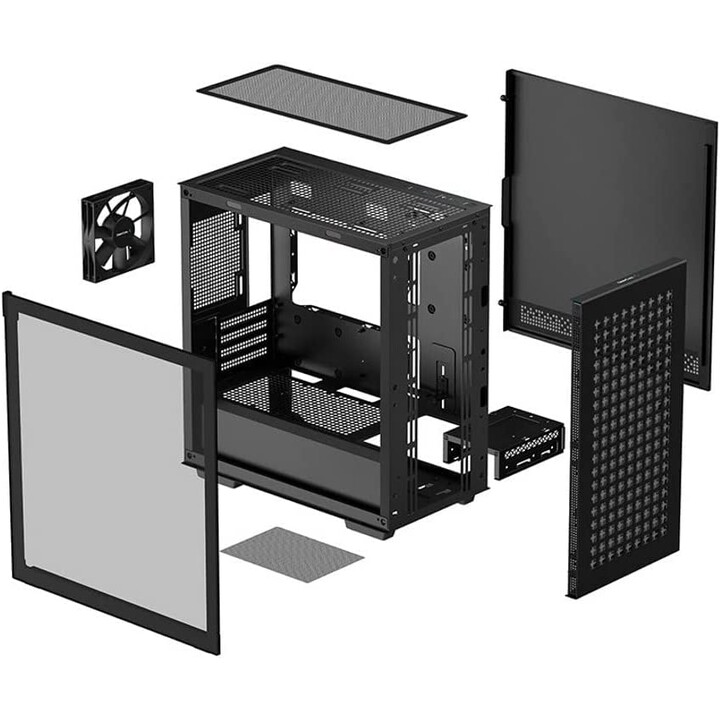 Deepcool mATX R-CH370 Preto