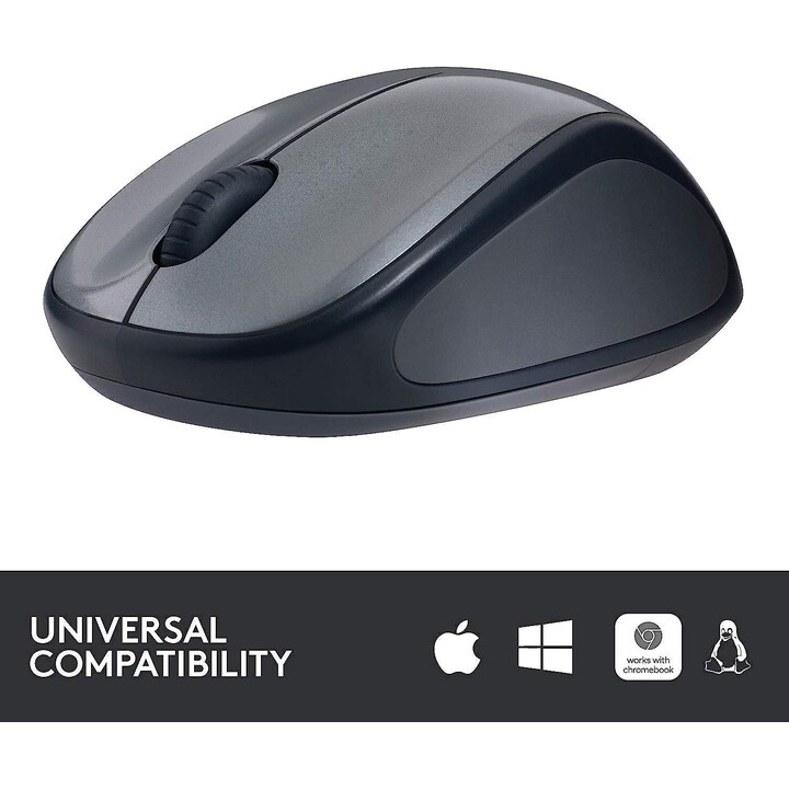 Ratón inalámbrico Logitech M325s Plata oscuro - Emea