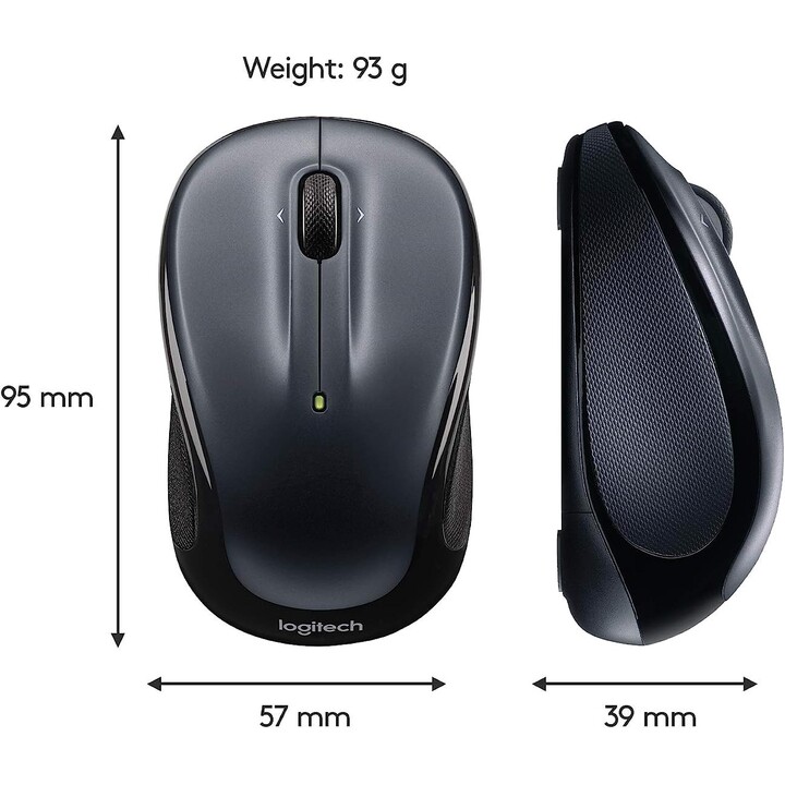 Ratón inalámbrico Logitech M325s Plata oscuro - Emea