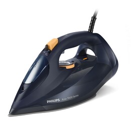Philips 7000-Serie DST7060/20 Bügeleisen Dampfbügeleisen SteamGlide Elite-Bügelsohle 3000 W Blau, Gelb