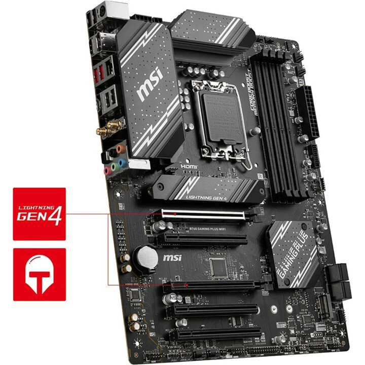Msi B760 Gaming Plus Wifi Intel B760 Lga 1700 Atx