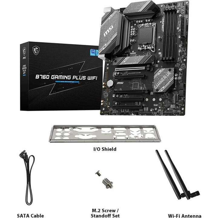 Msi B760 Gaming Plus Wifi Intel B760 Lga 1700 Atx