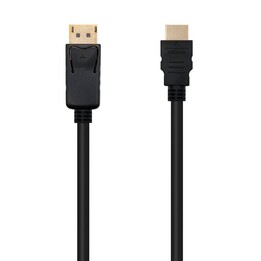 Nanocable 10.15.4310/ Displayport Male - Câble Convertisseur HDMI Male/ 10m/ Noir