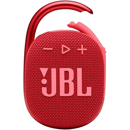Altavoz con Bluetooth JBL Clip 4/ 5W/ 1.0/ Rojo