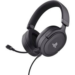 Fones de ouvido Trust GXT 498 Forta Faixa de cabeça com fio preta para jogos