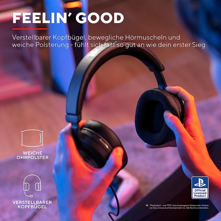 Trust GXT 498 Forta Kopfhörer Kabelgebunden Kopfband Gaming Schwarz