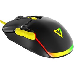 mouse com fio Modecom Volcano JAGER preto