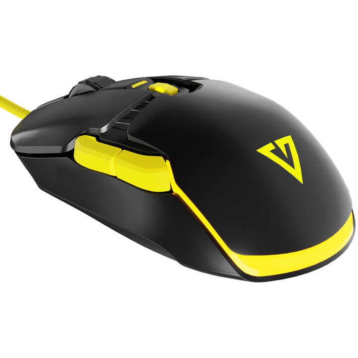 mouse com fio Modecom Volcano JAGER preto