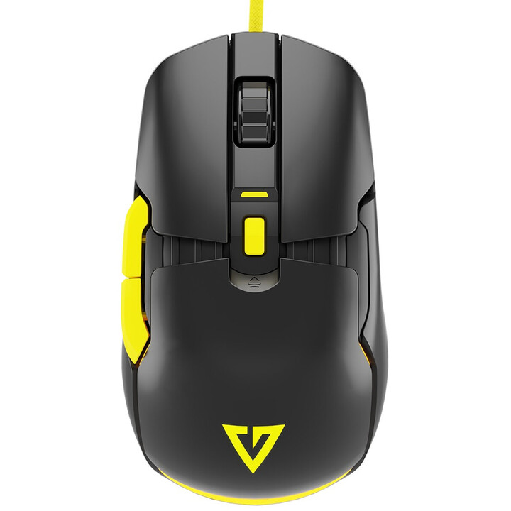 ratón con cable Modecom Volcano JAGER negro