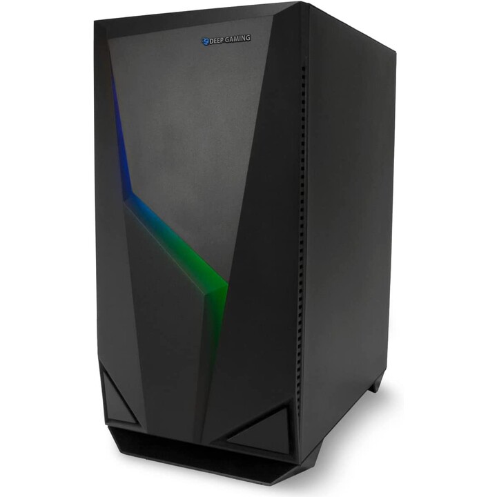 COOLBOX M235 SEMITOWER/MICRO-ATX CASE S/USB3.0 SORGENTE NERO RGB