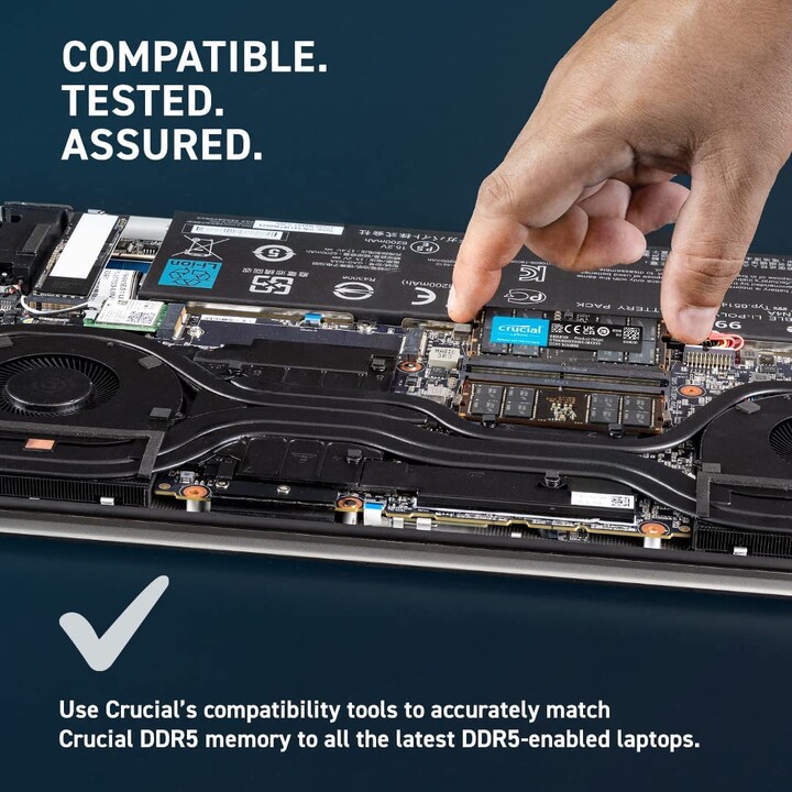 S/O 16GB DDR5 PC 5600 Crucial CT16G56C46S5