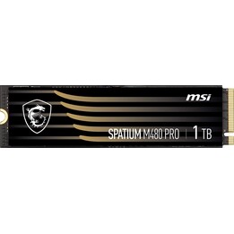 MSI SPATIUM M480 PRO 1TB PCIe Gen4 NVMe