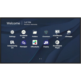 Viewsonic 98 4K AnzeigegerätfürGewerbekunden Schwarz