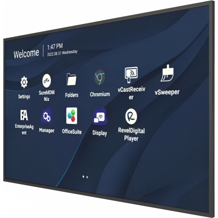 Viewsonic 98 4k Commercial Display Black