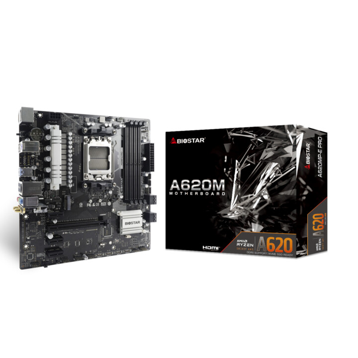 Biostar A620MP-E PRO AMD A620 Nero