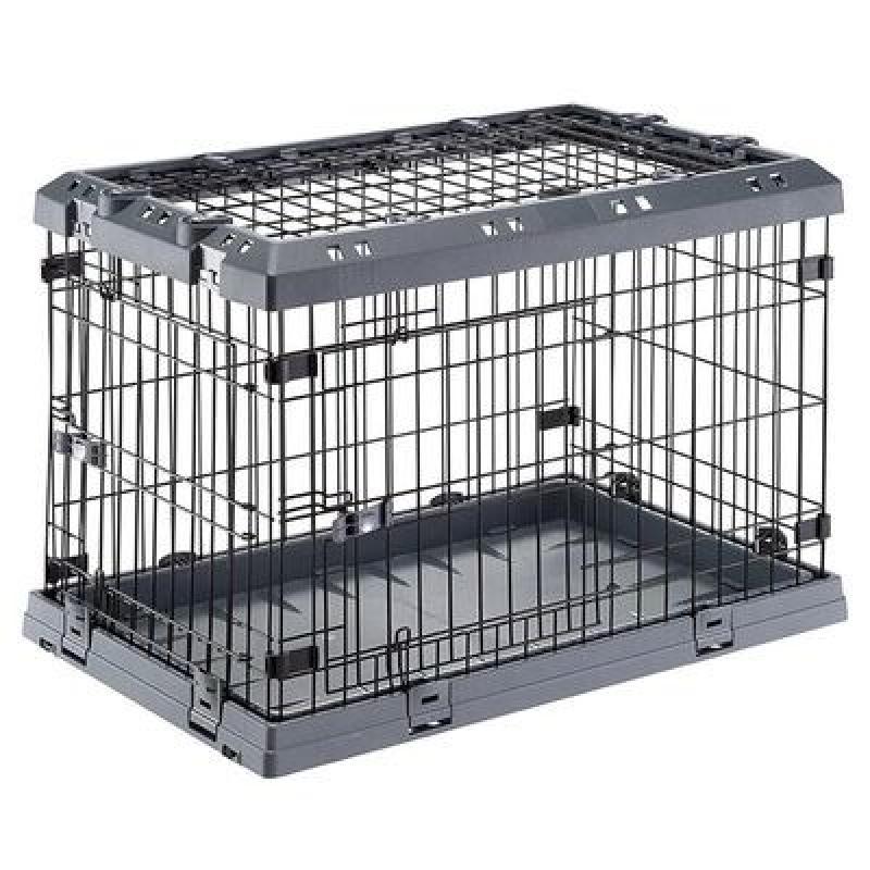 FERPLAST Superior 75 - Jaula para perros - 77 x 51 x 55 cm