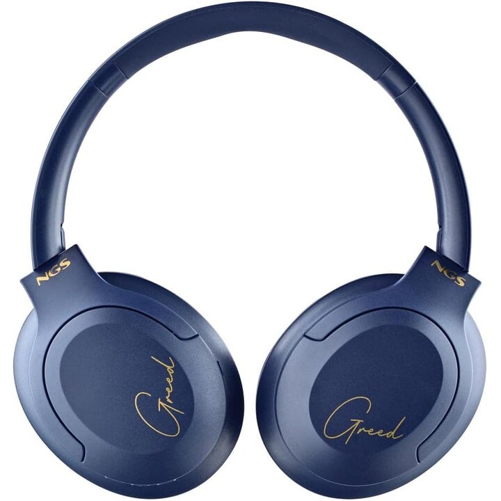Kabellose Kopfhörer NGS Artica Greed/ mit Mikrofon/ Bluetooth/ Blau