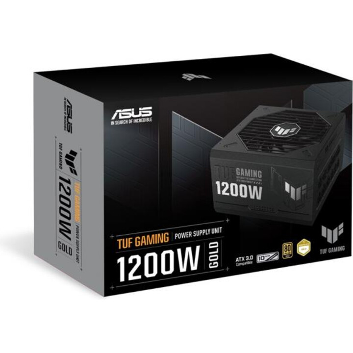 Asus TUF Gaming 1000W ATX 80 Plus Ouro Preto