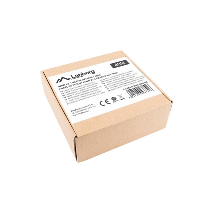 Lanberg Cavo Hdmi M/M V2.1 40M 8K Ottico Aoc