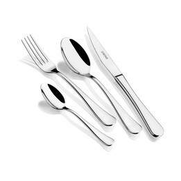 SET 24 STÜCKE ABGEDECKT MONIX M202974 - EDELSTAHL 18/10 - DICKE 2 MM