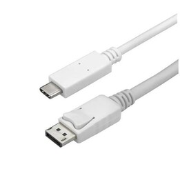 StarTech.com CDP2DPMM3MW cabo USB-C para DisplayPort 4K 60 Hz 3 m branco