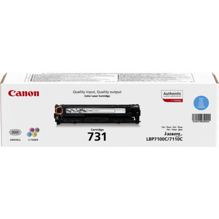 TONER CANON 731C CIAN 1.500PAG