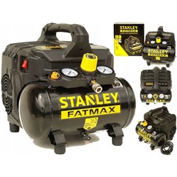 Compressor sem óleo Stanley 6L/550W/8BAR