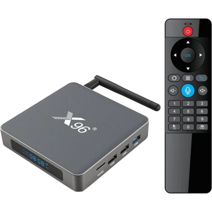 X96 X6 RK3566 8GB 64GB Dual Wifi Bluetooth Android 11 Android TV