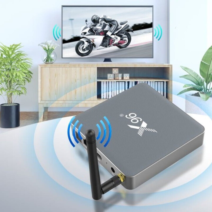 X96 X6 RK3566 8GB 64GB Dual Wifi Bluetooth Android 11 Android TV
