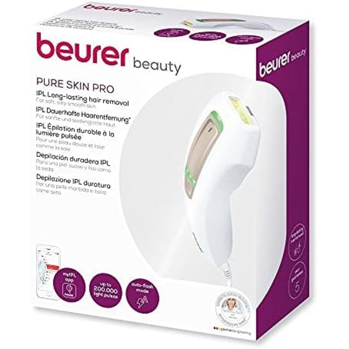 Beurer IPL Pure Skin Pro luz pulsada intensa (IPL) branca