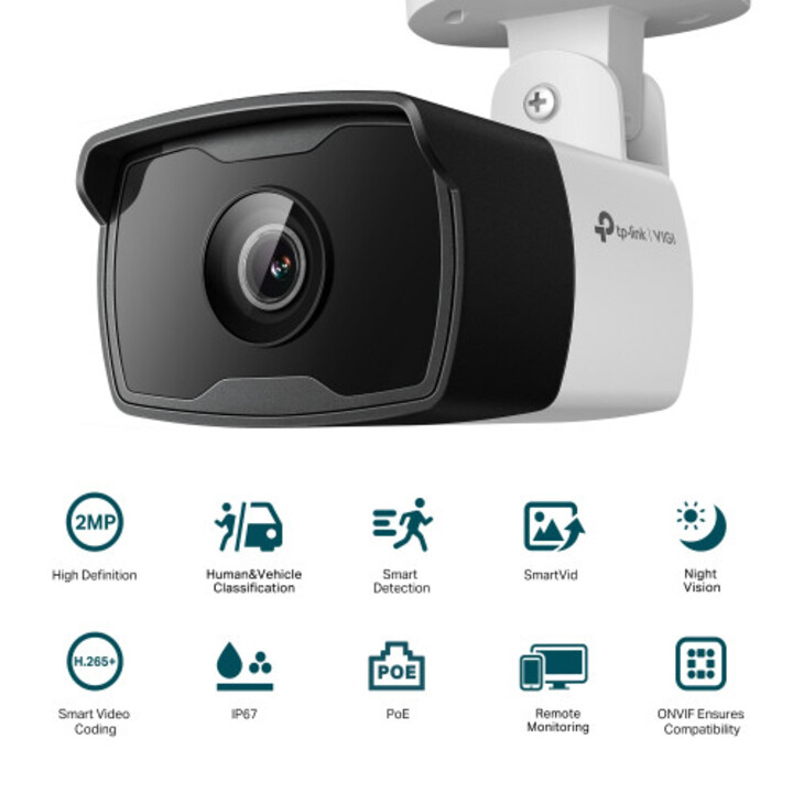 TP-Link Vigi C320i Bulb Outdoor IP-Sicherheitskamera 1920 x 1080 Pixel Decke/Wand/Mast