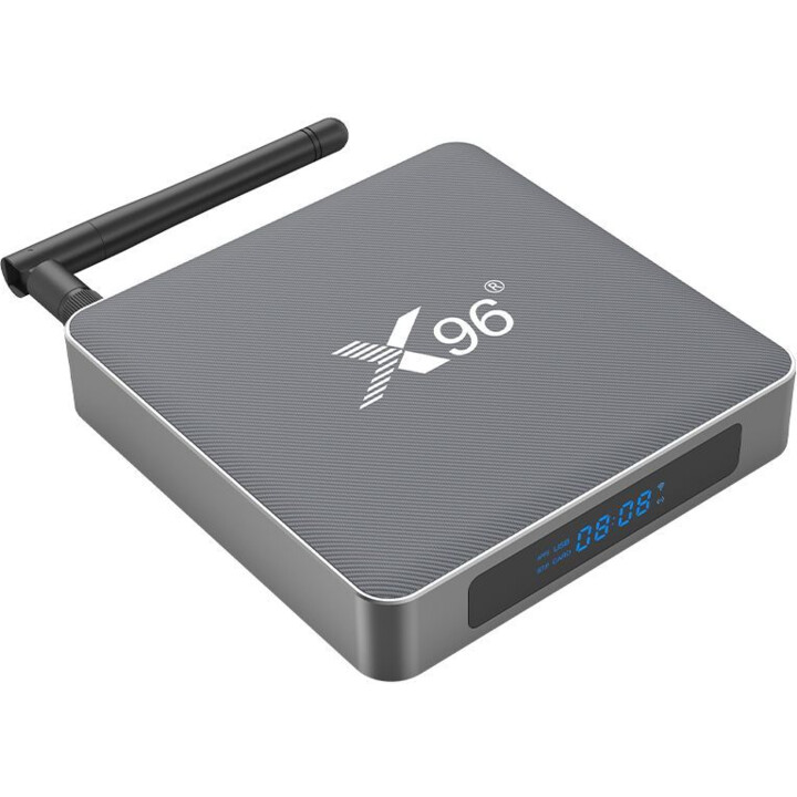 X96 X6 RK3566 8GB/128GB Wifi Duplo Bluetooth Controle por Voz Android 11 - Android TV