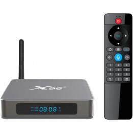 X96 X6 RK3566 8GB/128GB Dual Wifi Bluetooth Control por Voz Android 11 - Android TV